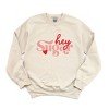 Simply Sage Market Women's Graphic Sweatshirt Hey Sugar Heart - 3 of 4