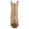 Journee Womens Fritzie Western Ankle Booties - 3 of 4