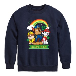 Boys' - Nickelodeon - Paw Patrol Graphic Long Sleeve Fleece Sweatshirt - 1 of 3