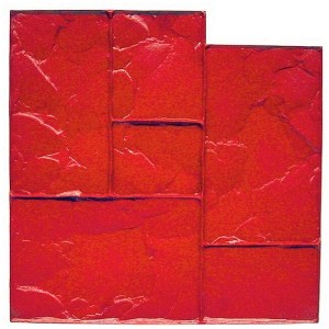 Bon Tool 12-875 Floppy Mat - Ashlar Red - 24-inch X 24-inch - 1 of 4