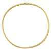 EVERLY JEWELRY | Yellow Plated Sterling Silver 2.8mm Herringbone Chain Necklace, 16 inc - 4 of 4