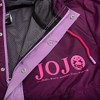 Jojo's Bizarre Adventure Giorno & Gold Experience Long Sleeve Purple Hooded Anorak - 3 of 4