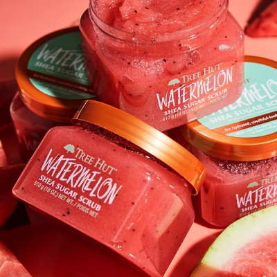 Tree Hut Watermelon Shea Sugar Body Scrub - 18oz_1