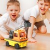 PICASSO-TILES Construction Truck for Magnetic Tiles, STEM Building Blocks Educational Toy for Kids, 15PCS - 2 of 4