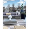 Eartha Coffee Table - Indoor/Outdoor - VNN1017 - Dark Grey - Safavieh - 4 of 4