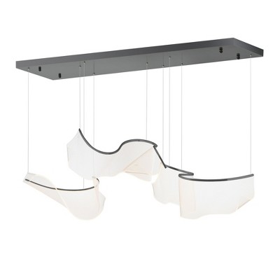ET2 Lighting Rinkle 3 - Light Pendant in  Brushed Gunmetal