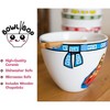 Boom Trendz Bowl Bop Can I Get A Ramen? Japanese Dinnerware Set | 16-Ounce Bowl, Chopsticks - 3 of 4