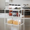 2 Pack Spice Rack, Cabinet Shelf Organizers, Shelf Organizer, Countertop Organizer, Shelf Riser, Stackable, Expandable - 3 of 4