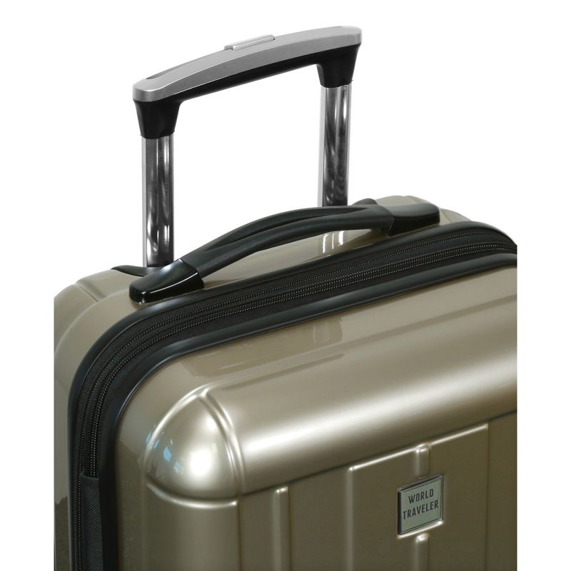 World Traveler Contour Hardside 3-Piece Spinner Luggage Set, 5 of 8