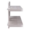Mater 2 Tiers Open Shelves Floating Console Fits Tv's Up To 65" - HOMES: Inside + Out - 4 of 4