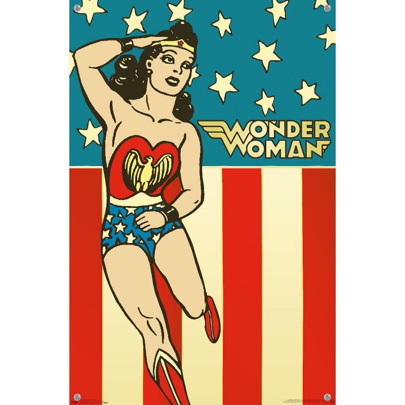 Trends International DC Comics - Wonder Woman - VIntage Unframed Wall Poster Prints, 4 of 7