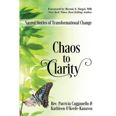 The book Chaos to Clarity: Sacred Stories of Transformational Change, by Rev. Patricia Cagganello, is a collection of personal stories of individuals who have experienced significant transformation and growth in their lives. 