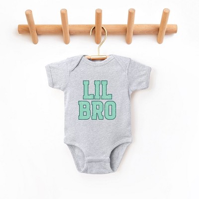 The Juniper Shop Lil Bro Distressed Baby Bodysuit