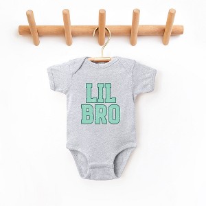 The Juniper Shop Lil Bro Distressed Baby Bodysuit - 1 of 2