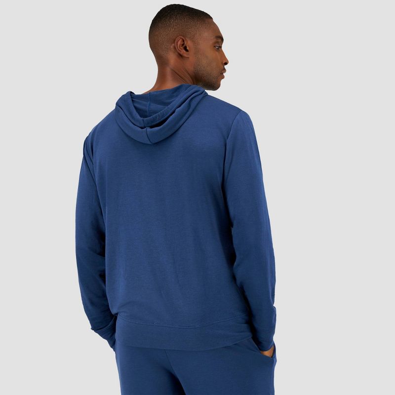Hanes Premium Men's Long Sleeve Pajama Hoodie, 3 of 8