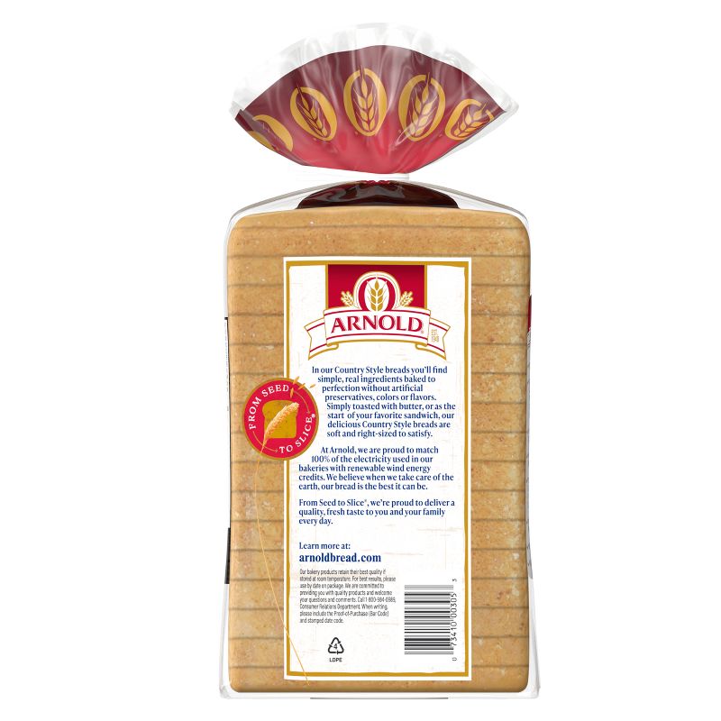 Arnold Country White Bread - 24oz, 2 of 11