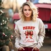 Simply Sage Market Women's Graphic Sweatshirt Coquette Merry Mama Bow - 2 of 4