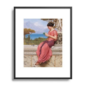 Jonas Loose The Game Of Love Metal Framed Art Print - Deny Designs - 1 of 4