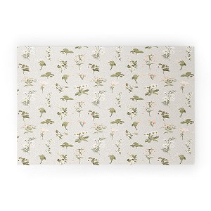 Iveta Abolina Pineberries Botanicals Tan 30" x 20" Welcome Mat - Society6 - 1 of 3