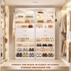 Aheaplus 80-In Tall Shoe Cabinet with Drawers, 9-Tier Shoe Storage Shelves - 2 of 4