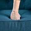 Kumasinova Stylish Arm Chair with Brich Wood Legs,Modern Accent Chair with Tufted Back,Comfy Reading Chair for Living Room & Bedroom - 3 of 4