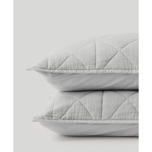 Pact Organic Diamond Sham 2-Pack - 1 of 4