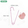 Unique Bargains Sewing Upholstery Spring Lock Blanket Bulk Large Safety Pins 30 Pcs - 3 of 4