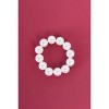 Slickblue White Faux Pearl Bracelet for Women, Elastic Fit, Small Pearls, Classic Wrist Accessory - 2 of 2