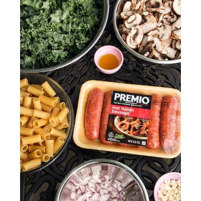 Premio Hot Italian Sausage Links - 16oz/5ct
