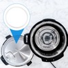 Unique Bargains Cooker Replacement Parts Silicone Sealing Rings for Pressure Pot 2 Pcs - 4 of 4