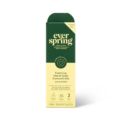 Image of Ultra-Concentrated Hand Soap - Lemon & Mint - 0.21oz/2pk - Everspring™