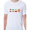South Park Mens' TV Show Series Stan Kyle Cartman Kenny Sleep Pajama Set Multicolored - 2 of 4