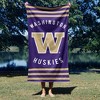 Washington Huskies NCAA Stripes Beach Towel 30 x 60 inches - 4 of 4