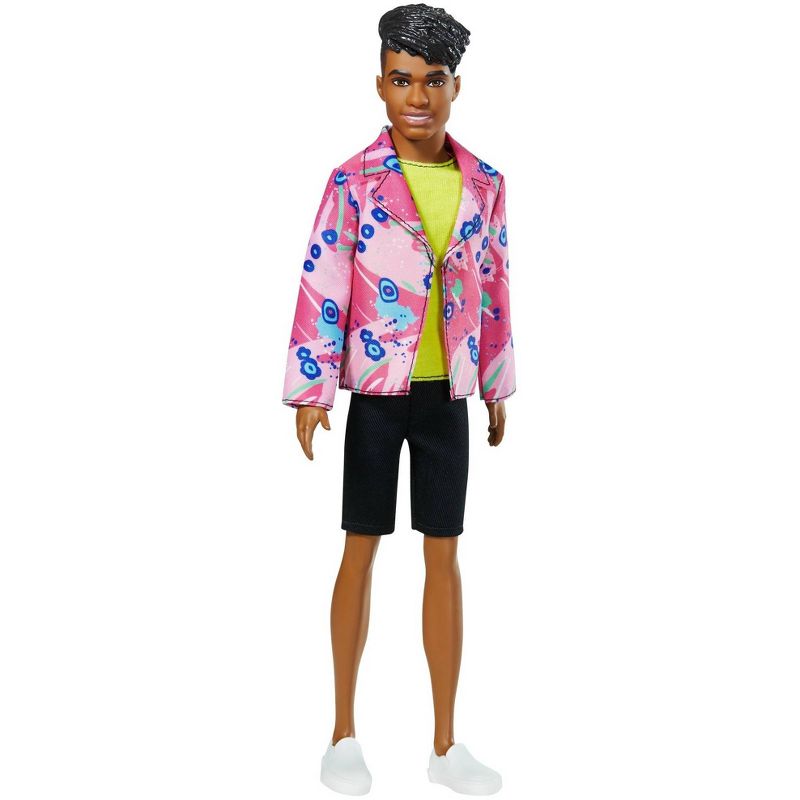 Barbie Ken 60th Anniversary Doll - Throwback Rocker Look Neon Top, 1 of 7