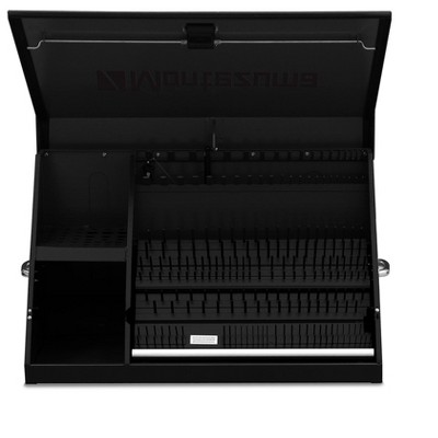 Montezuma 36" x 17" Triangle Toolbox (steel, black)