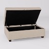 Aubin Large Storage Ottoman - CorLiving - image 4 of 4