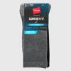 Hanes Premium Men's Cushioned Crew Socks 3pk - 6-12 - 3 of 3