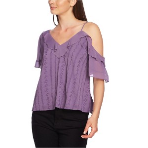 1.STATE Womens Ruffle Pullover Blouse - 1 of 1