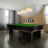 Modern Three-Light Billiards Light - Steel, 49" Linear Design, Dimmable, 3 Bulbs - 4 of 4