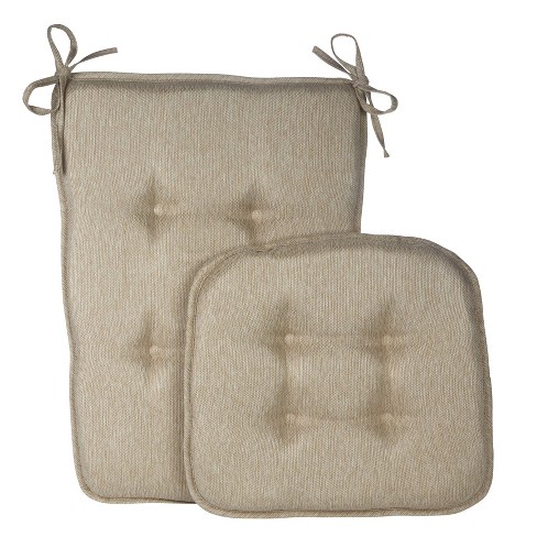 Gripper Tyson Xl Rocking Chair Seat And Back Cushion Set - Natural : Target