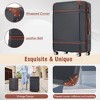 Lyngins 3-Piece Hardside Luggage Set – 20" Carry on Luggage, 24" Expandable Spinner Suitcase with TSA Lock, Cosmetic Case, Travel-Ready Away Luggage - 3 of 4