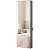SONGMICS Jewelry Storage Cabinet Jewelry Armoire Organizer with LED Lights Wall-Mounted with Full-Length Frameless Mirror - 2 of 4