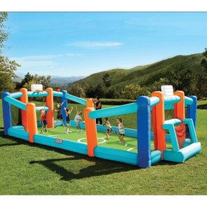 Little Tikes Huge Backyard Soccer & Basketball Court - 1 of 4