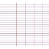 Clairefontaine Clothbound Notebook - French ruled 96 sheets - 6 3/4 x 8 3/4 - Assorted Colors - 2 of 3