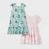 Toddler Girls' 2pk Minnie Mouse Tie-Dye Dress - Pink - image 2 of 3