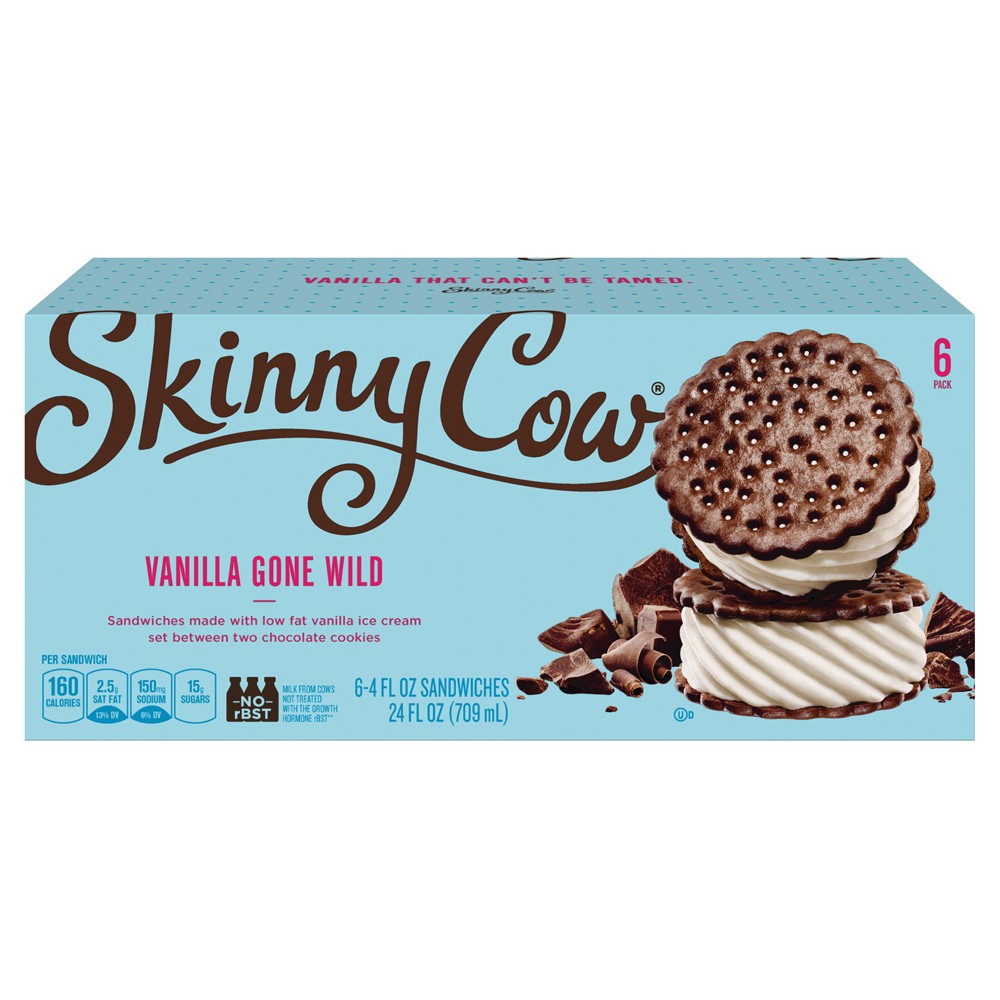 UPC 789785019635 - Skinny Cow Vanilla Ice Cream Sandwich UPC 789785019635 - Skinny Cow Vanilla Ice Cream Sandwich