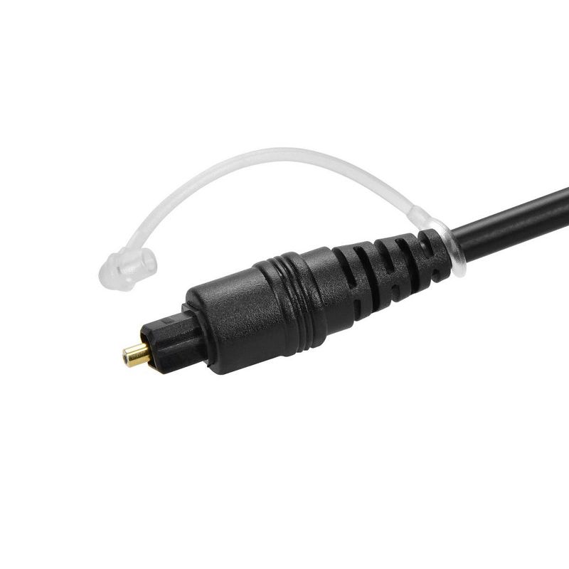 Monoprice Digital Optical Audio Cable - 35 Feet - S/PDIF (Toslink) | Gold Plated Ferrule,Molded Strain Relief, 3 of 7
