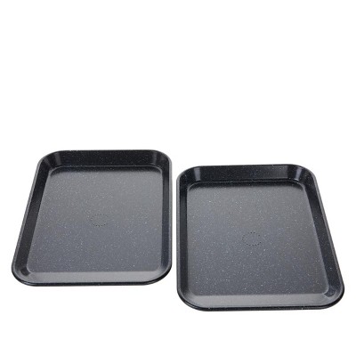 Curtis Stone Dura-Pan Nonstick 3-piece Slide-Out Pan Set Open Box 