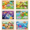 Wooden for 6 Packs 60 PCs Jigsaw , Educational Toys Gift for Exercise Concentration and Hands-on Ability - 2 of 4