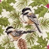 C&F Home 12" x 16" Chickadee with Cord Needlepoint Christmas Throw Pillow - 3 of 3